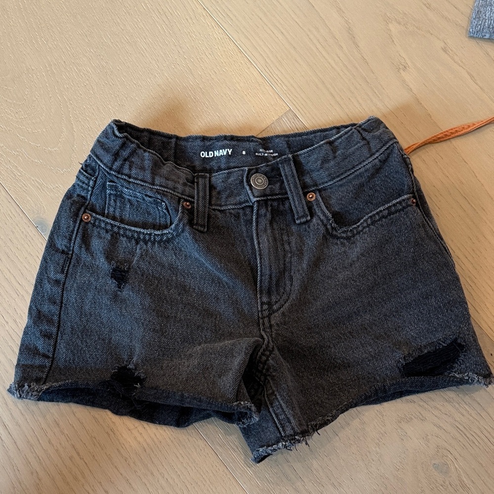 Old Navy Charcoal Denim Shorts